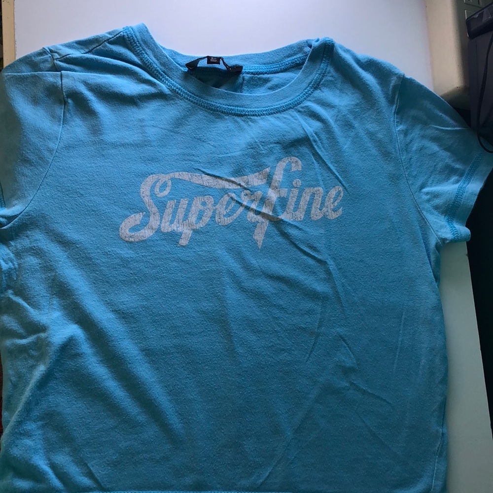 BLUE LA HEARTS “SUPERFINE” TEE!!